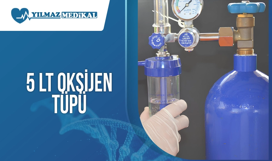 5 Lt Oksijen Tüpü