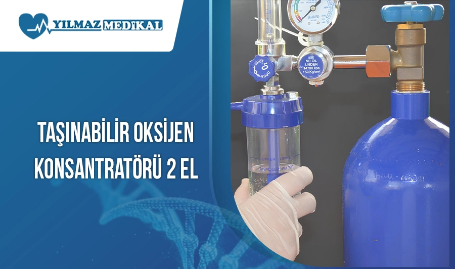 Taşınabilir Oksijen Konsantratörü 2. El