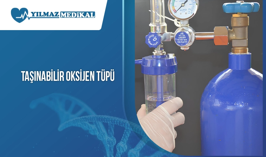Taşınabilir Oksijen Tüpü
