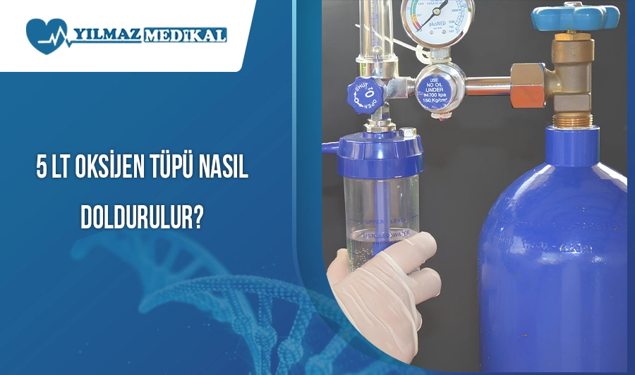 5 LT Oksijen Tüpü Nasıl Doldurulur? 