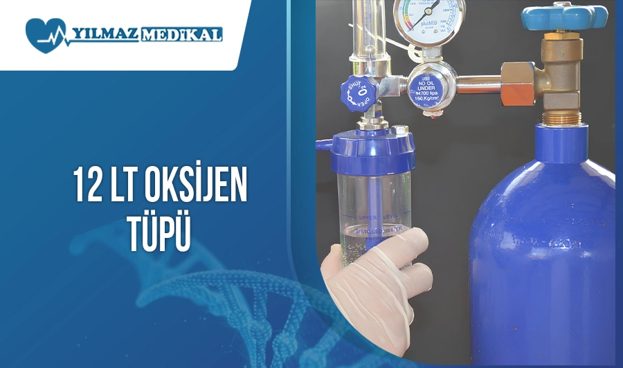 12 Lt Oksijen Tüpü