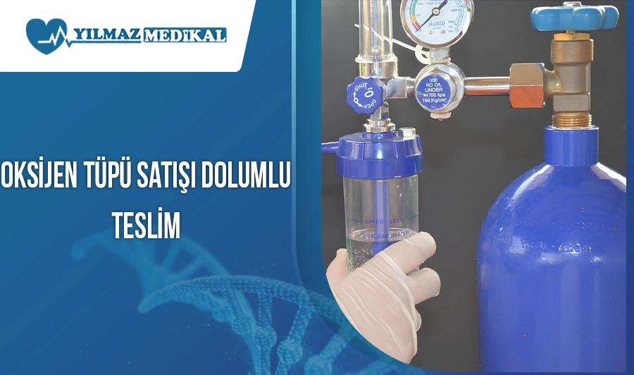 Oksijen Tüpü Satışı Dolumlu Teslim