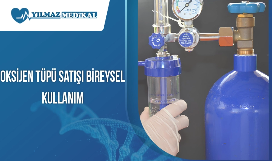 Oksijen Tüpü Satışı Bireysel Kullanım